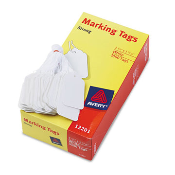 Avery® Medium-weight White Marking Tags, 2 3-4 X 1 11-16, 1,000-box freeshipping - TVN Wholesale